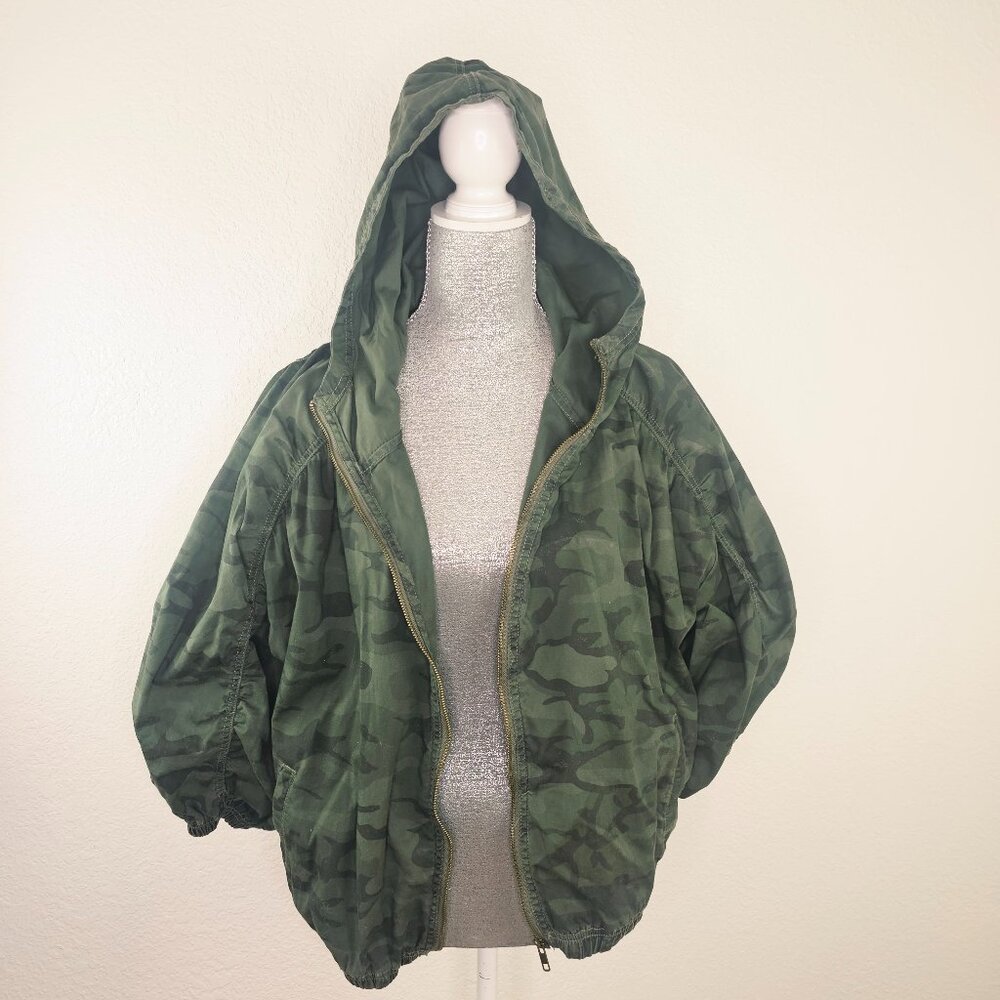Supplies - Camo Dolman Sleeve Camo Lightweight Jacket